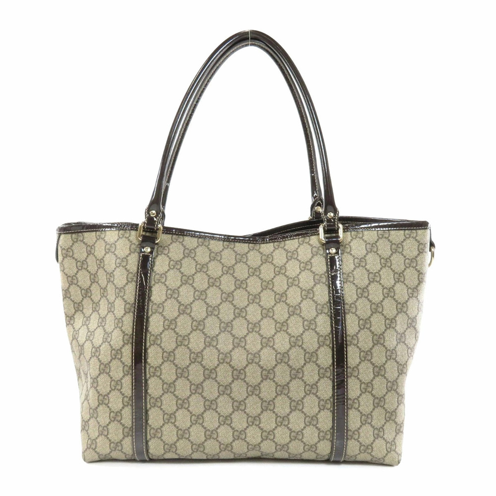 Gucci GG Supreme Canvas Tote bag monogram Brown - Picture 2 of 11